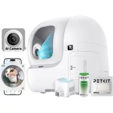 Litiera smart cu autocuratare PETKIT Purobot Max Pro Geekmall #1