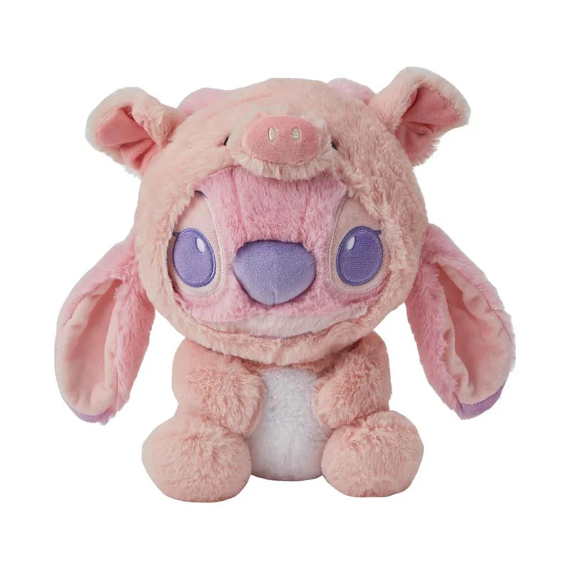 Jucarie de plus MINISO, din seria Disney Stitch 11'' (Piglet Angel) Geekmall #1
