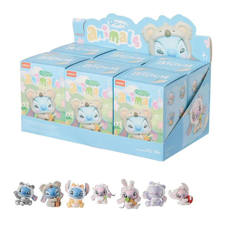 Figurina surpriza MINISO, din seria Blindbox Disney (Stitch) Geekmall #1