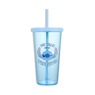Pahar cu capac si pai MINISO, seria Disney Lilo & Stich, 600ml Geekmall #1