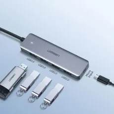 Adaptor multifunctional UGREEN 4-in-1 USB C CM219 Geekmall #1