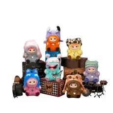 Figurina surpriza de plus MINISO, seria WAKUKU Fuzzy Trendy Fun Party Geekmall #1