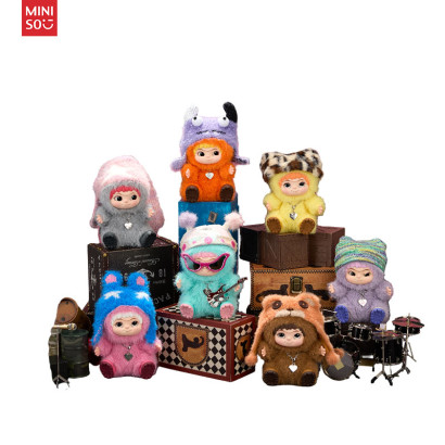 Figurina surpriza de plus MINISO, seria WAKUKU Fuzzy Trendy Fun