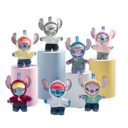 Breloc surpriza de plus MINISO, seria Disney Stitch GenZ Street Geekmall #1