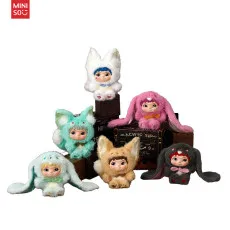 Figurina surpriza de plus MINISO, seria Wakuku V2 "Fox & Bunny Trick or Treat" Geekmall #1
