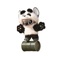 Figurina de plus MINISO, seria Disney Vinyl Toy: Stitch “GenZ Street Style” Panda Geekmall #1