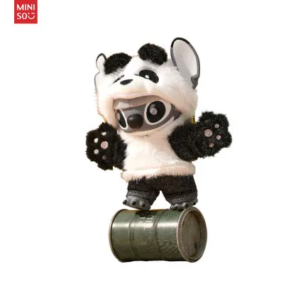 Figurina de plus MINISO, seria Disney Vinyl Toy: Stitch “GenZ Street Style” Panda Geekmall #2