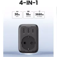 Adaptor UGREEN 30W Outlet Extender EU (2A1C) CD314 Geekmall #4
