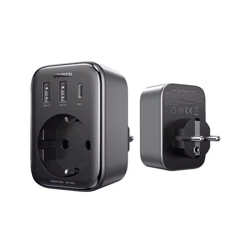 Adaptor UGREEN 30W Outlet Extender EU (2A1C) CD314 Geekmall #1