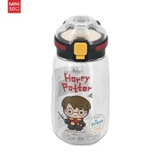 Sticla cu capac, seria MINISO Harry Potter (580 ml) (negru) Geekmall #1