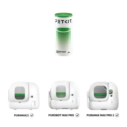 Rola compacta de saci PETKIT litiera pisici  Geekmall #1