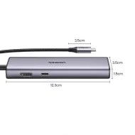 Adaptor multifunctional UGREEN USB C CM512 #Geekmall #3