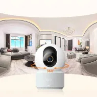 Camera de supraveghere interior ANONA PANO Security Camera 4K UHD #Blacktech #2