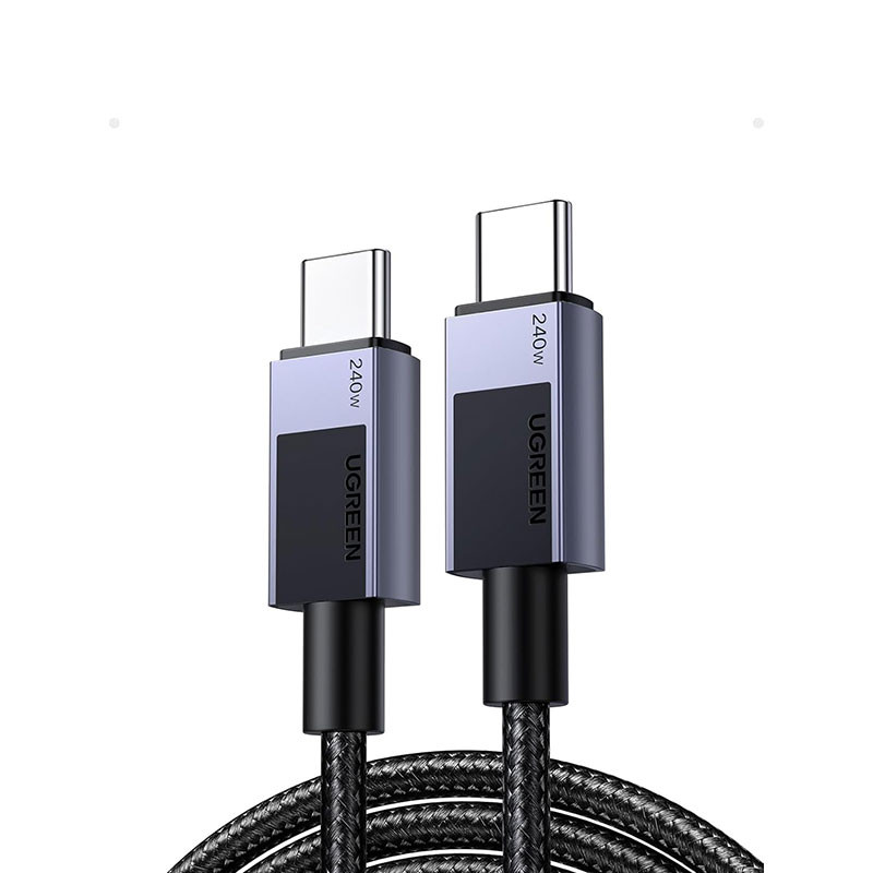 Cablu de date si incarcare UGREEN USB-C to USB-C PD 3.1 Geekmall #1