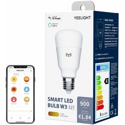 Bec Yeelight LED Smart bulb W3 (Dimmable) Lumina Alba [1]