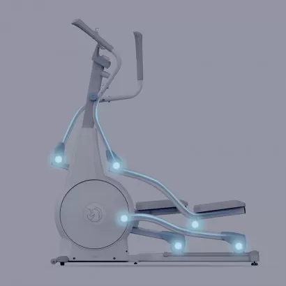 Bicicleta magnetica eliptica YESOUL E30S