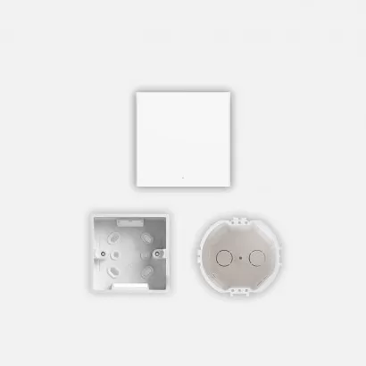 Intrerupator inteligent Aqara Smart Wall Switch H1 (With Neutral – cu Nul, Single rocker)