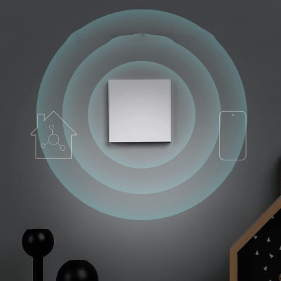 Intrerupator inteligent Aqara Smart Wall Switch H1 (With Neutral – cu Nul, Single rocker)