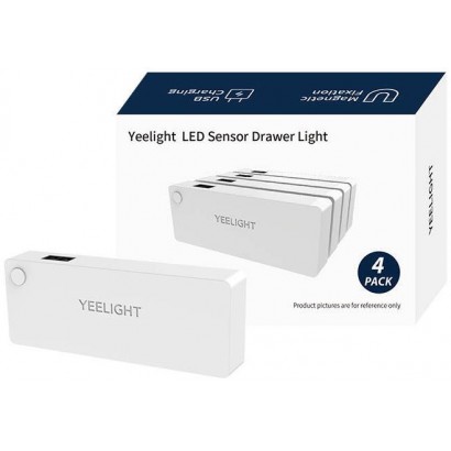Set 4 Lampi Yeelight LED cu senzor miscare pentru sertar