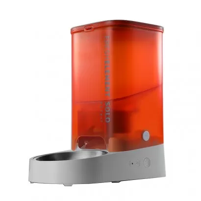 Dozator automat mancare pisici PETKIT Fresh Element Solo - Smart Pet Feeder, Orange