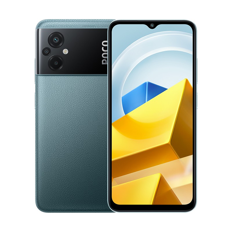 Telefon POCO M5 6GB RAM 128GB Green Dual Sim Camera Tripla 50 MP telefon-poco-m5-6gb-ram-128gb-green-dual-sim-camera-tripla-50-mp