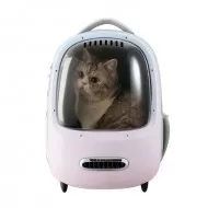 Rucsac cu hublou PETKIT Cat Travel Bag 2, Pink