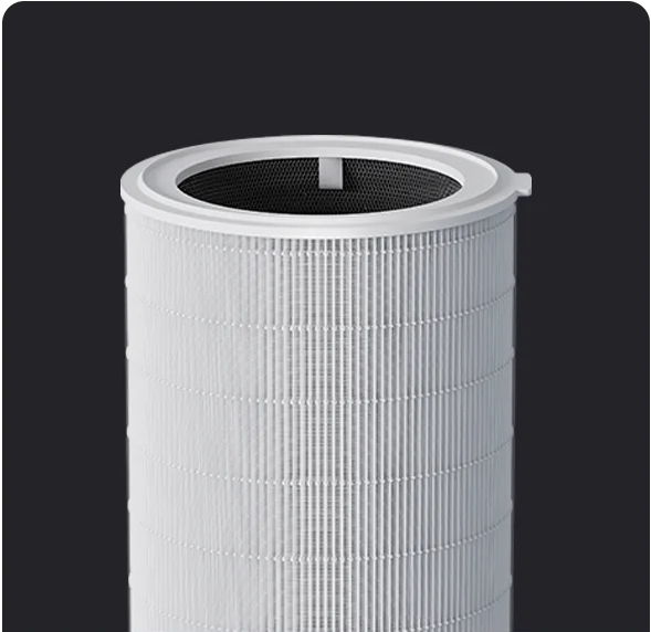 Purificator aer Xiaomi Smart Air Purifier Elite EU, 600m3/ora CADR, Google Assistant si Alexa, Touch screen
