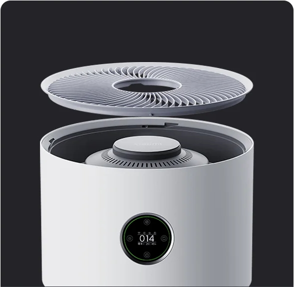 Purificator aer Xiaomi Smart Air Purifier Elite EU, 600m3/ora CADR, Google Assistant si Alexa, Touch screen