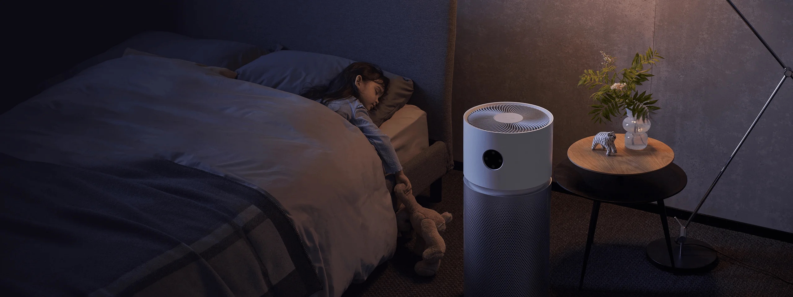 Purificator aer Xiaomi Smart Air Purifier Elite EU, 600m3/ora CADR, Google Assistant si Alexa, Touch screen
