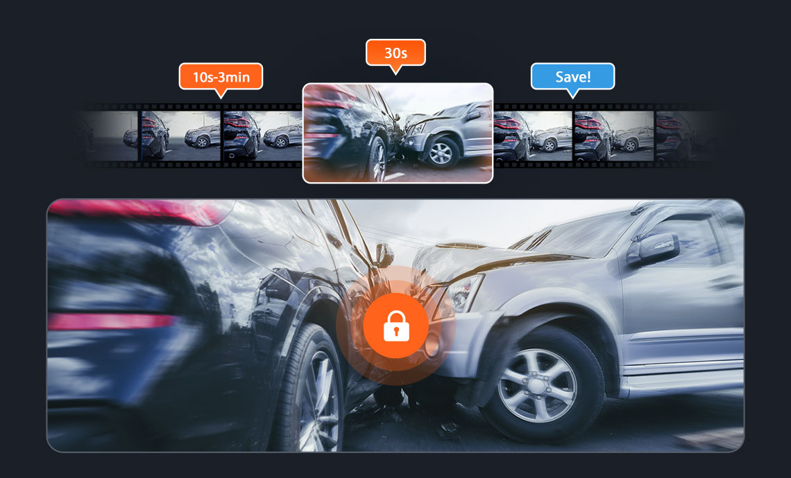 Camera auto 70mai Dash Cam 4K A800SE