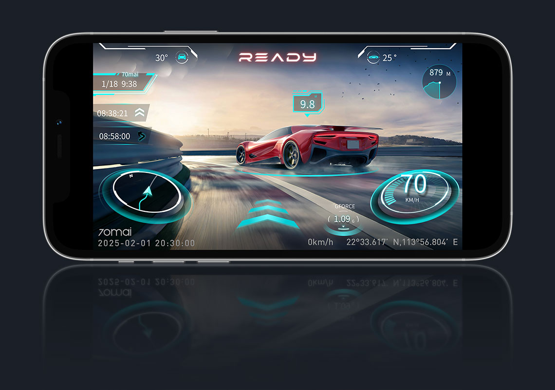 Camera auto 70mai Dash Cam 4K A800SE
