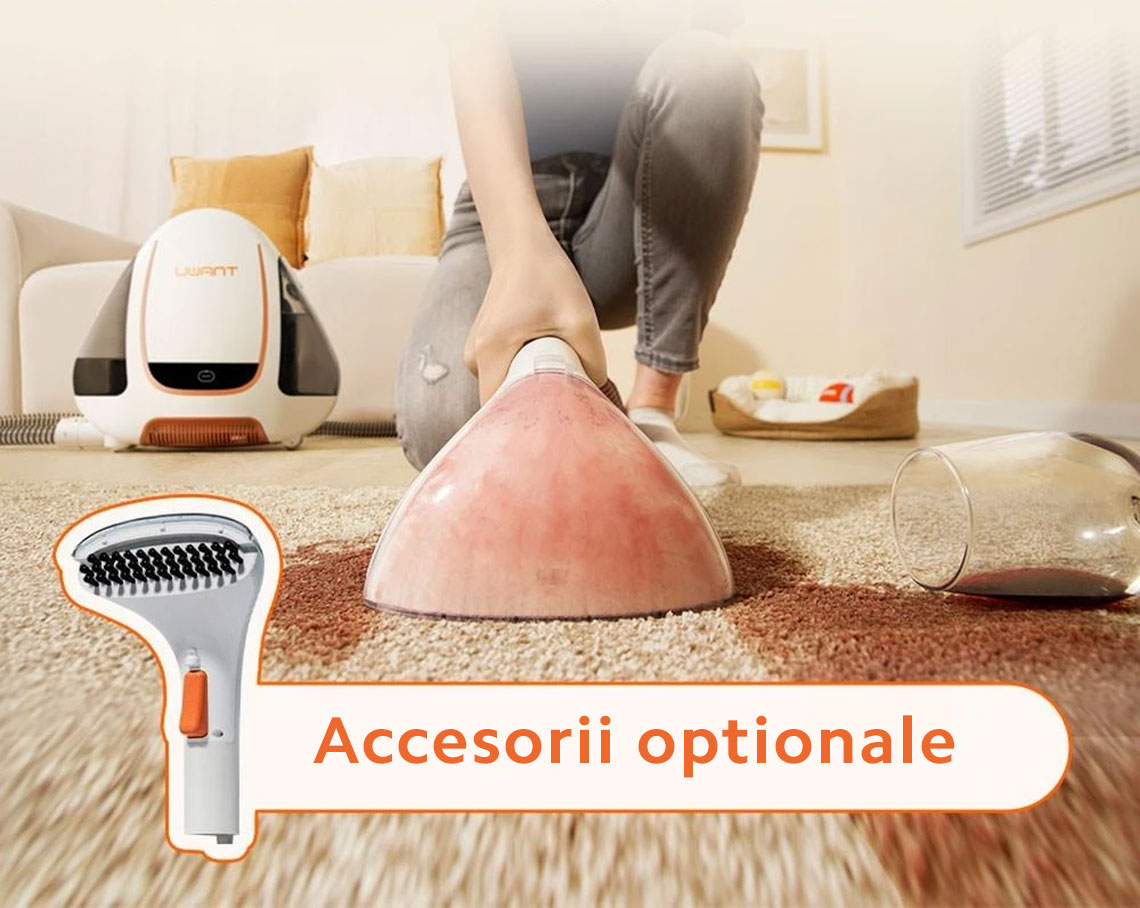 Aspirator multifunctional UWANT B100-S aspirare si spalare, multisuprafete,12Kpa, elimina acarienii si bacteriile, autocuratare