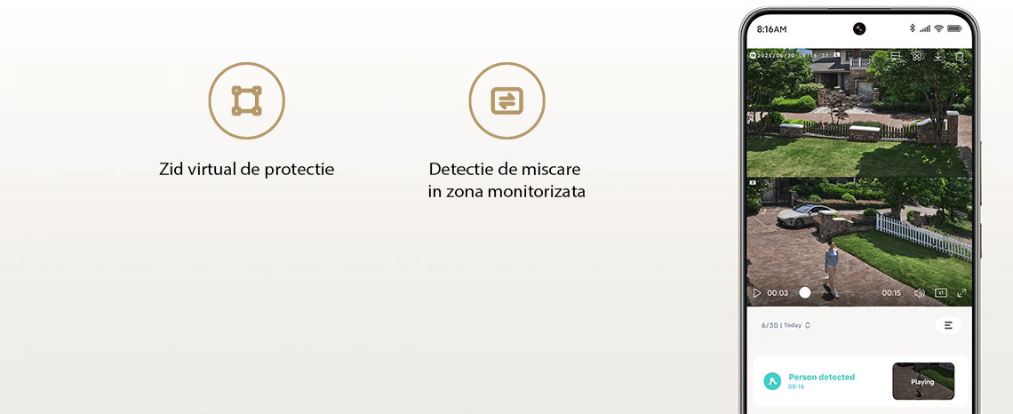 Camera de supraveghere exterior Xiaomi Outdoor Camera CW100 Dual 2K