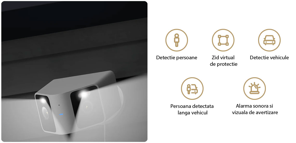 Camera de supraveghere exterior Xiaomi Outdoor Camera CW100 Dual 2K