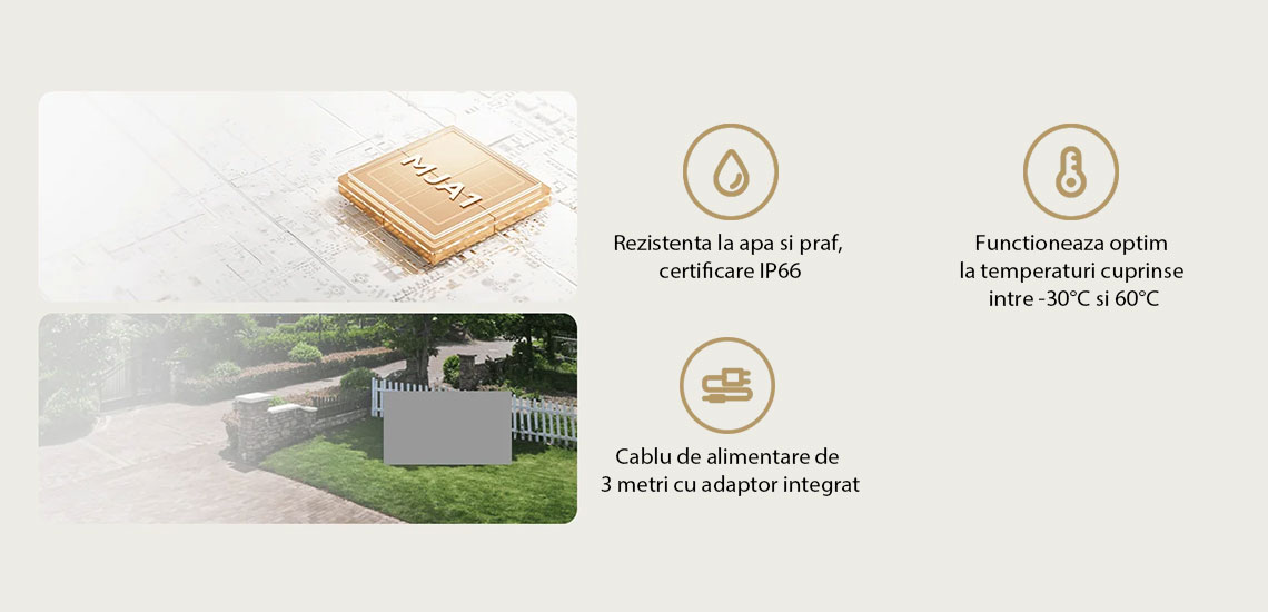 Camera de supraveghere exterior Xiaomi Outdoor Camera CW100 Dual 2K