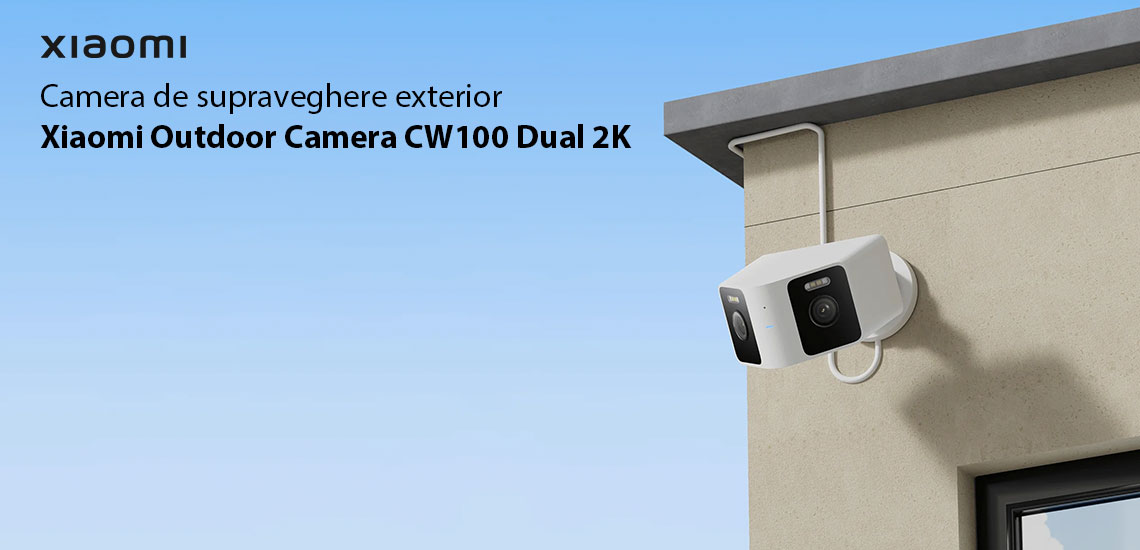 Camera de supraveghere exterior Xiaomi Outdoor Camera CW100 Dual 2K