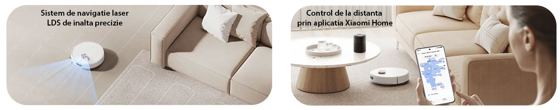 Aspirator robot cu mop Xiaomi Robot Vacuum S40
