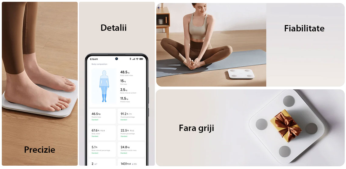 Cantar inteligent Xiaomi Body Composition Scale S400