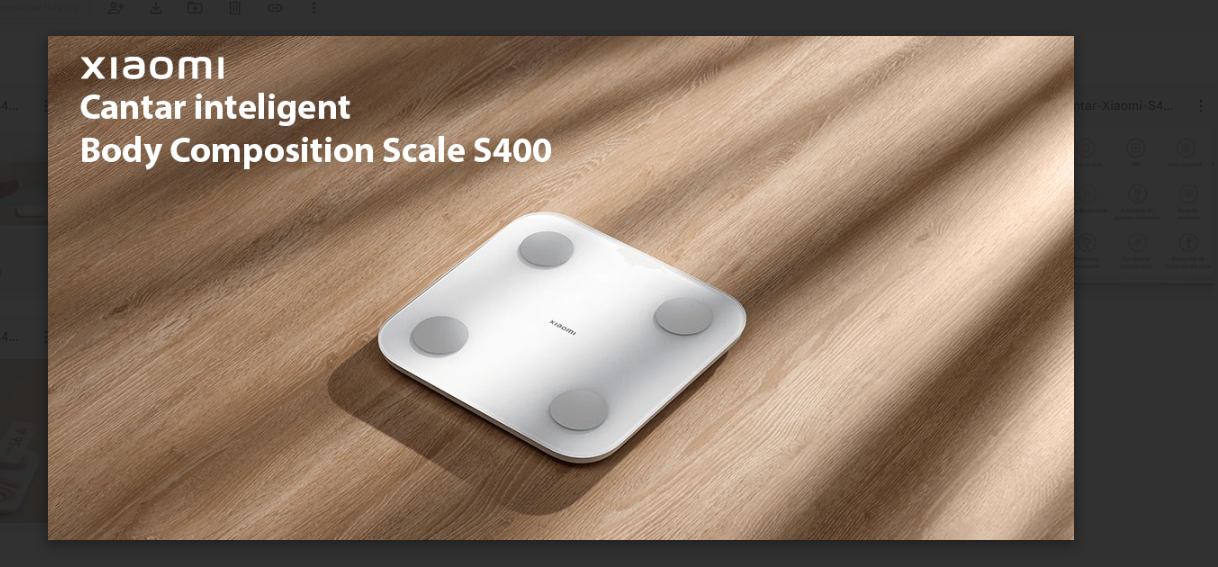 Cantar inteligent Xiaomi Body Composition Scale S400