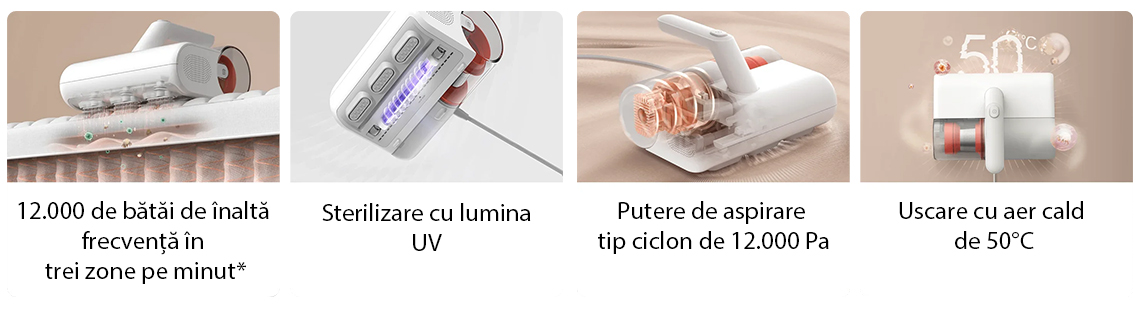 Aspirator UV antiacarieni XIAOMI Dust Mite Vacuum Cleaner