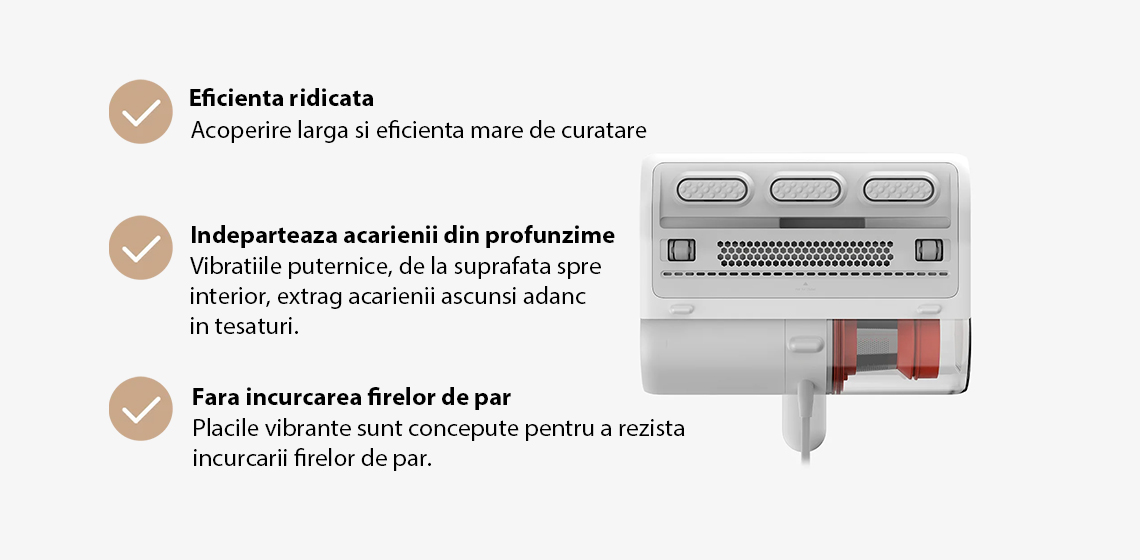 Aspirator UV antiacarieni XIAOMI Dust Mite Vacuum Cleaner