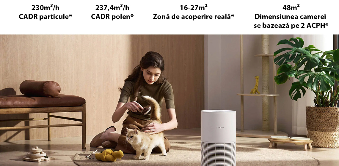 Purificator aer Xiaomi Smart Pet Care Air Purifier