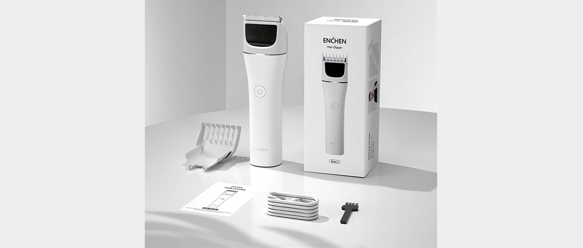 Aparat de tuns ENCHEN Hair Clipper Boost 2
