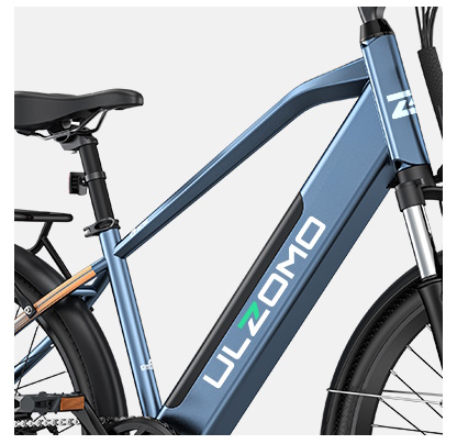 Bicicleta electrica Ulzomo Metro 26 E-bike-Blue
