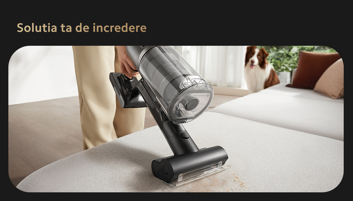 Aspirator vertical fara fir Dreame Z30 Cordless Stick Vacuum, 22.000Pa, 3200mAh, autonomie 90 min