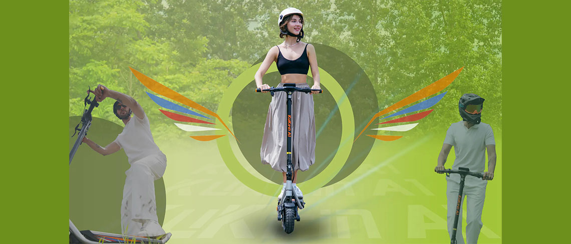 Trotineta electrica pliabila KUKIRIN A1 Electric Scooter