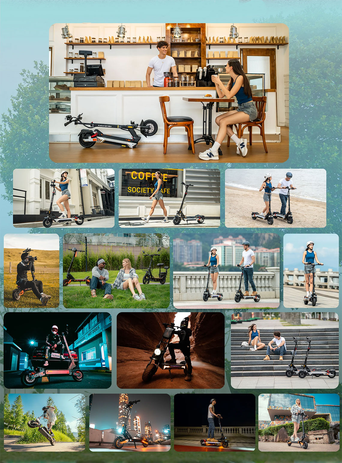 Trotineta electrica pliabila KUKIRIN M4 MAX Electric Scooter