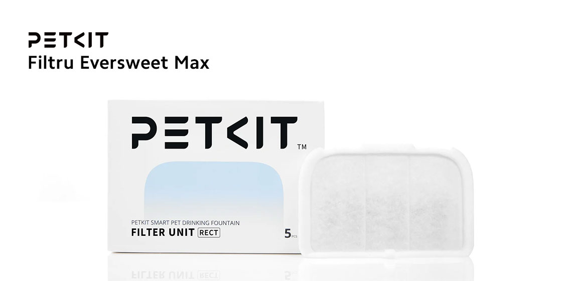 Set 5 filtre pentru fantana apa pisici PETKIT Cordless Eversweet Max
