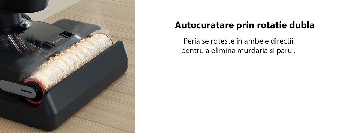 Autocuratare prin rotatie dubla