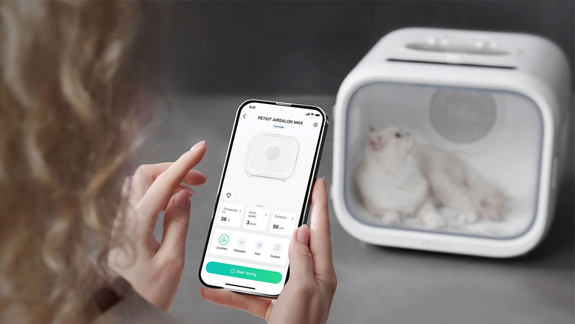 Uscator Smart PETKIT AirSalon Max Pro